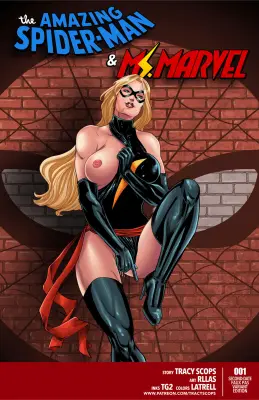 The Amazing Spiderman & Ms. Marvel porno comics