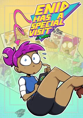 Enid has a Special Visit porno comics