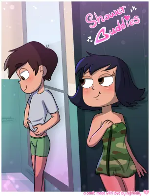 Shower Buddies porno comics