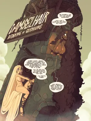 Damsel Hair porno comics