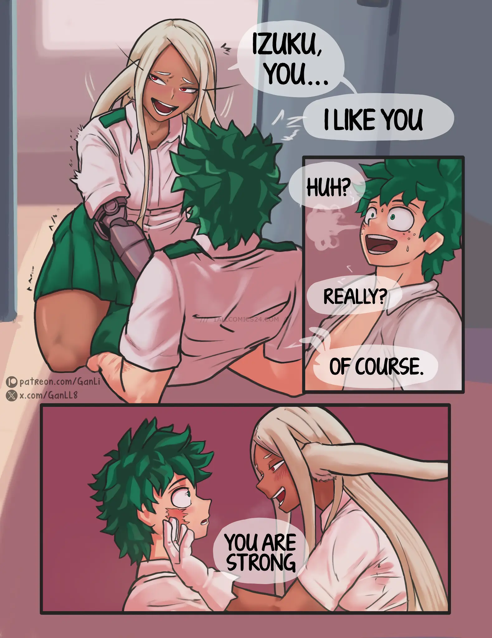 Watch porn comics Mirko X Deku uncensored for free