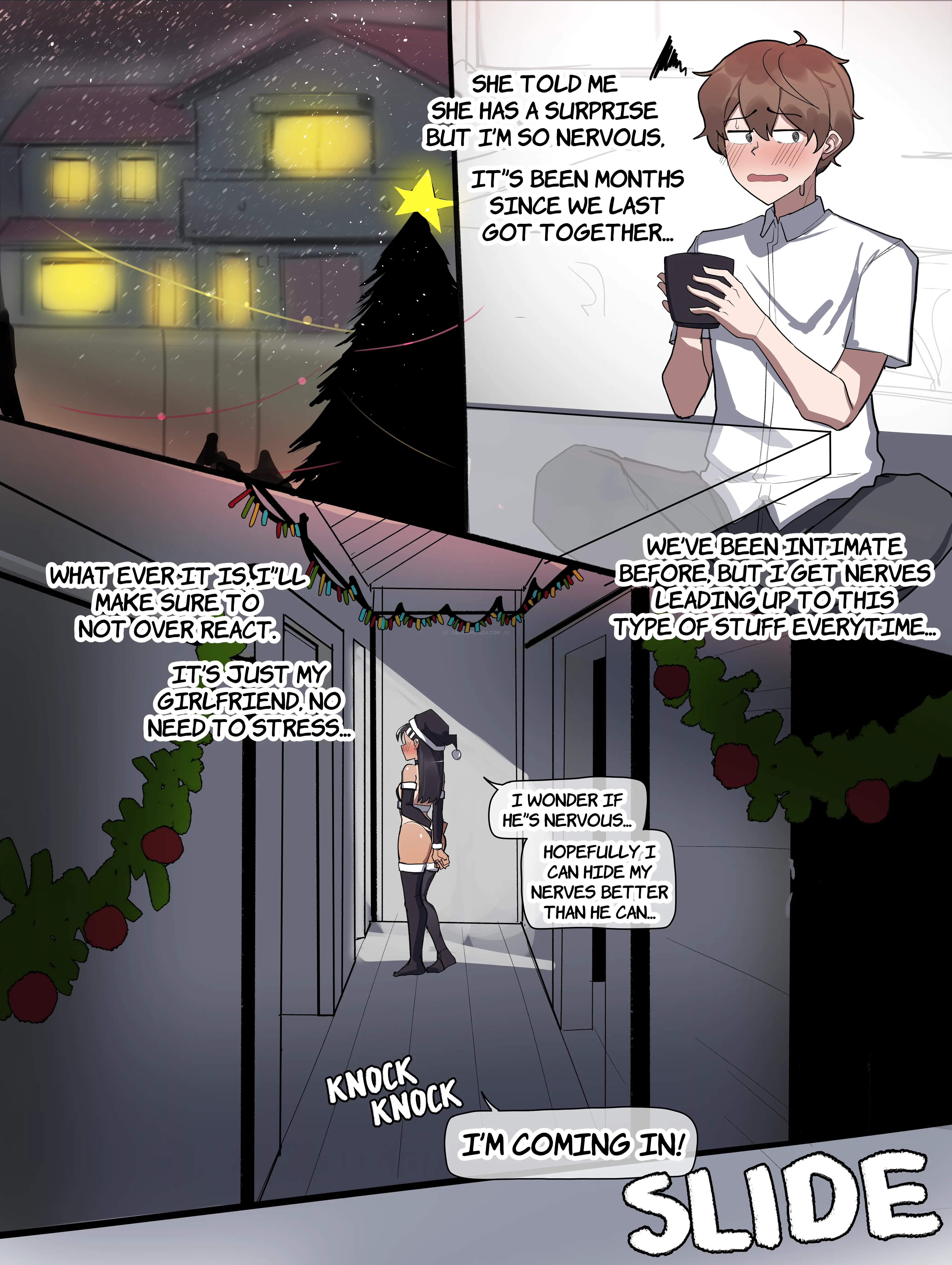 Watch porn comics Nagatoro's Christmas uncensored for free