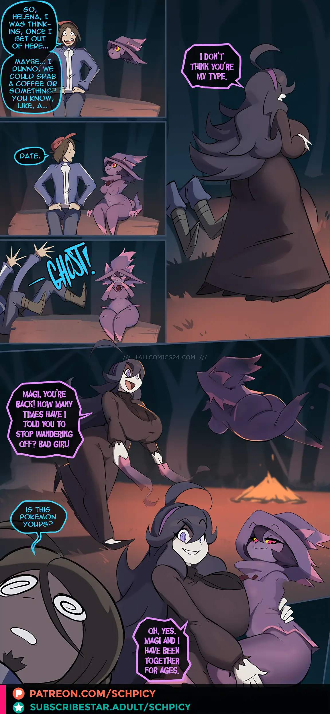 Watch porn comics Spooky Ghost Girl uncensored for free