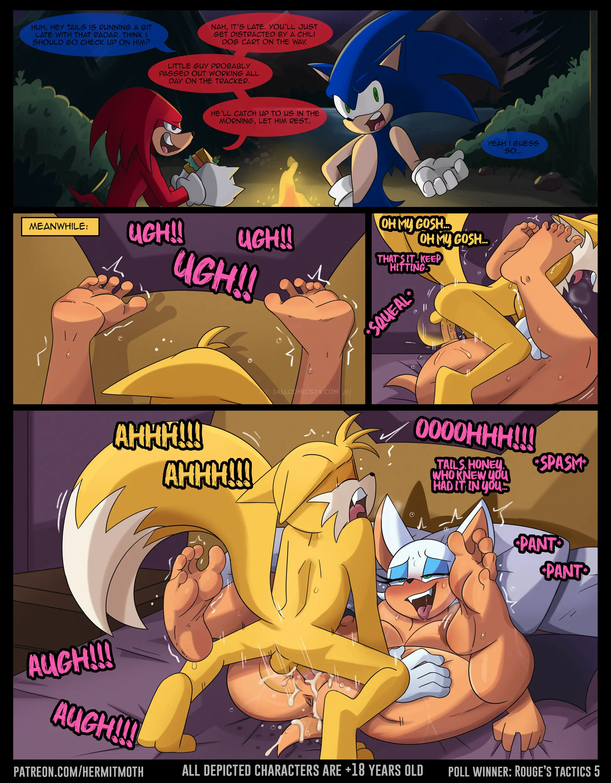 Watch porn comics Rouge's Tactics uncensored for free