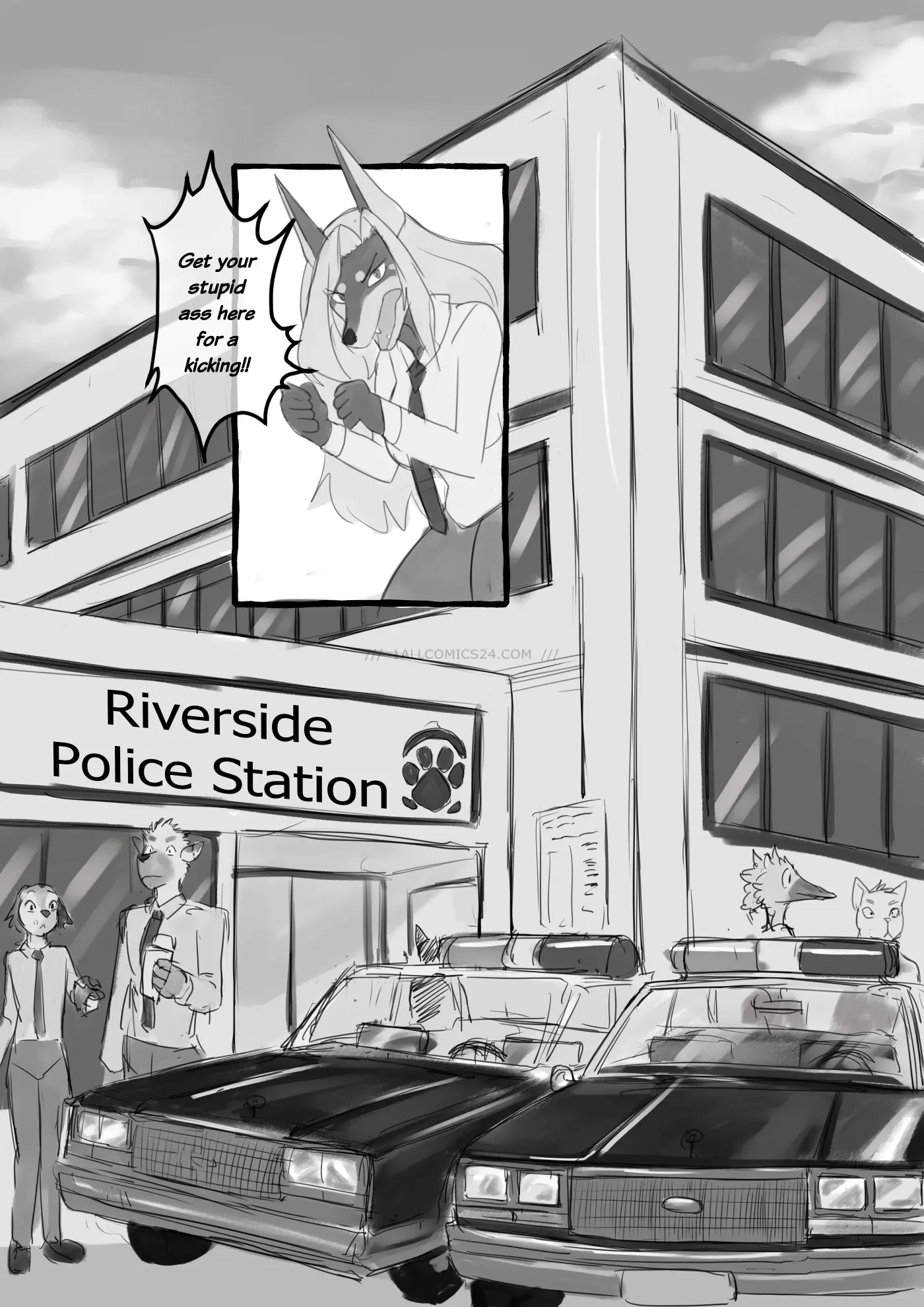 Watch porn comics Dobermom 2 uncensored for free