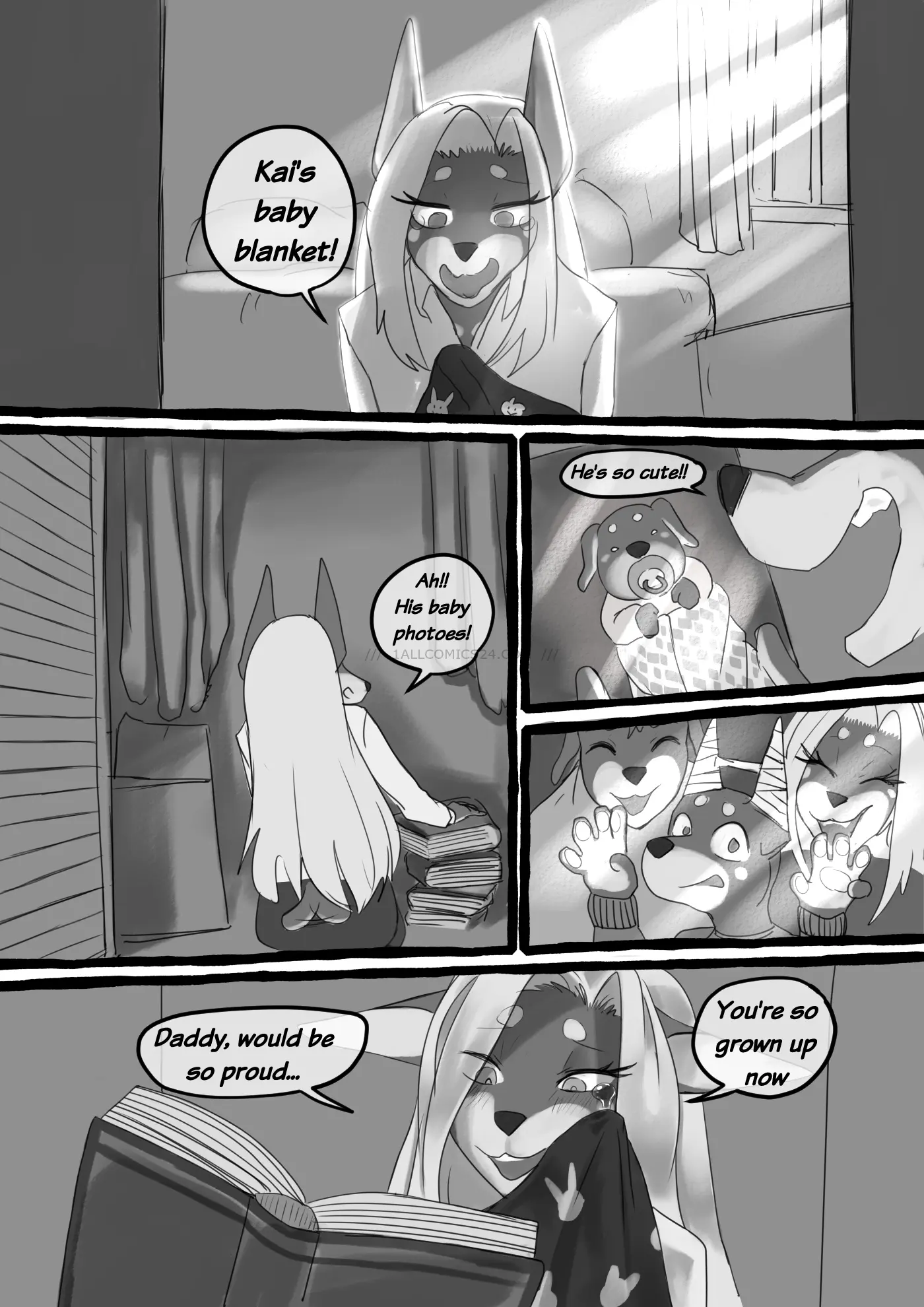 Watch porn comics Dobermom 2 uncensored for free