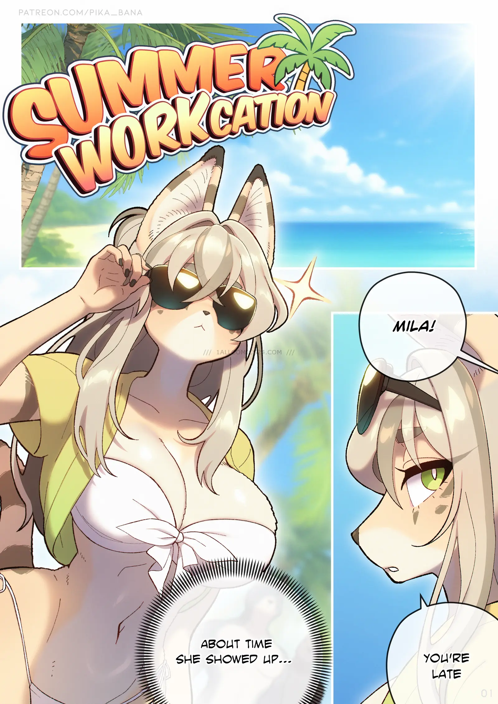 Watch porn comics Summer Workcation uncensored for free