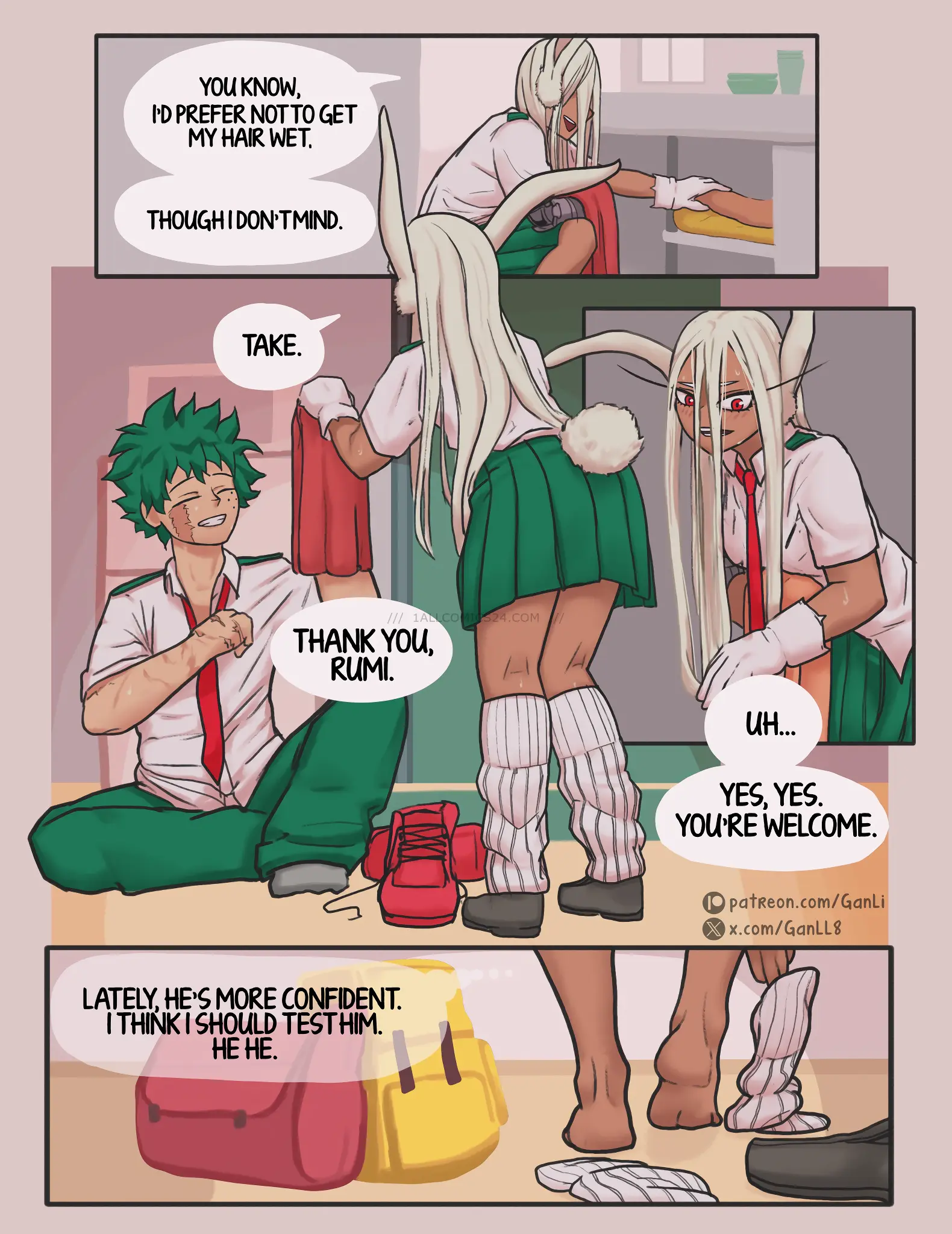 Watch porn comics Mirko X Deku uncensored for free