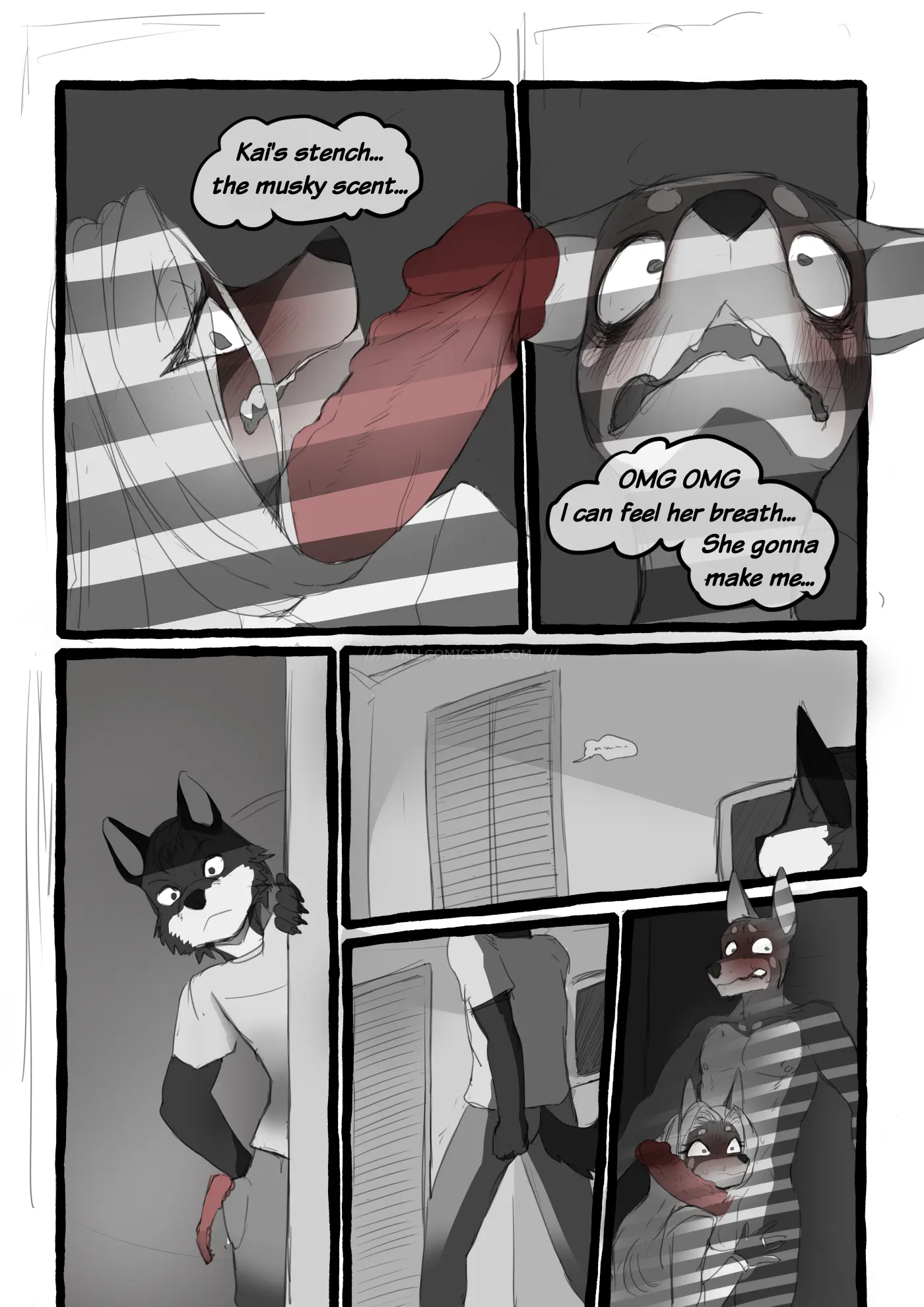 Watch porn comics Dobermom 2 uncensored for free