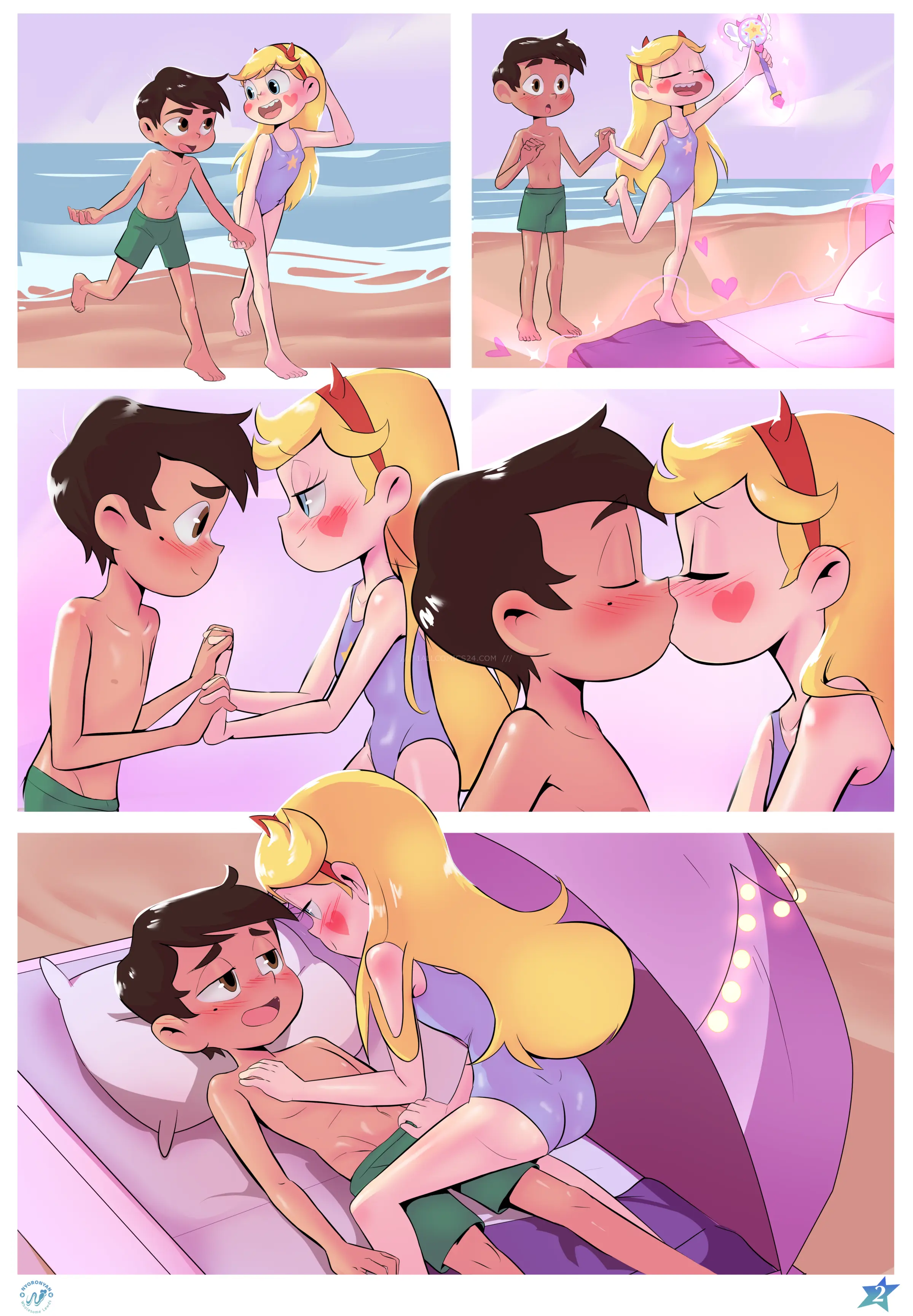 Watch porn comics Beach Day uncensored for free