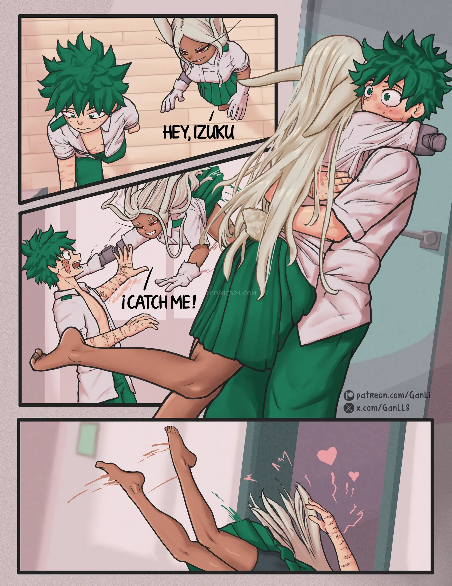 Watch porn comics Mirko X Deku uncensored for free