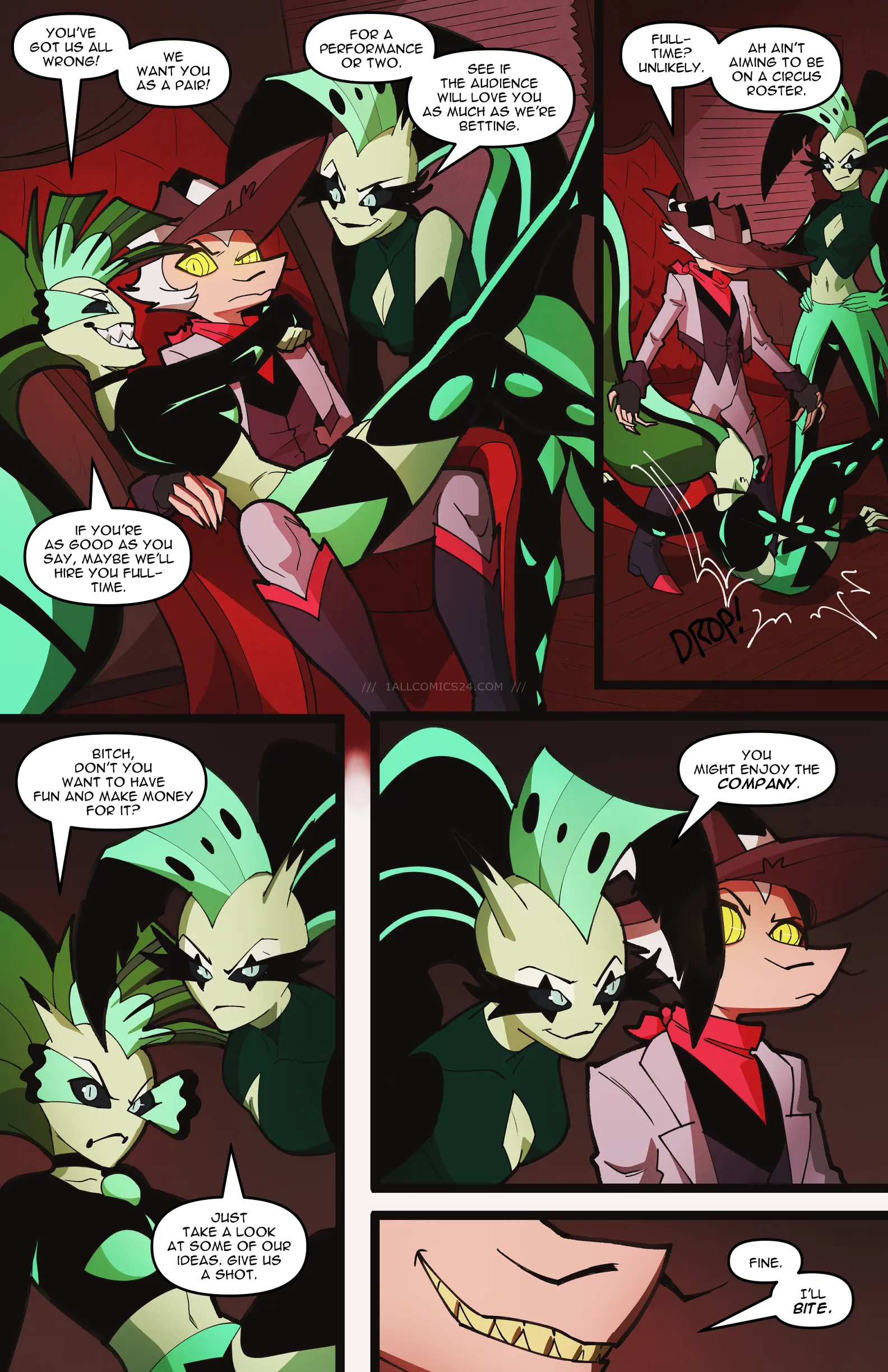 Watch porn comics Circus Freaks uncensored for free