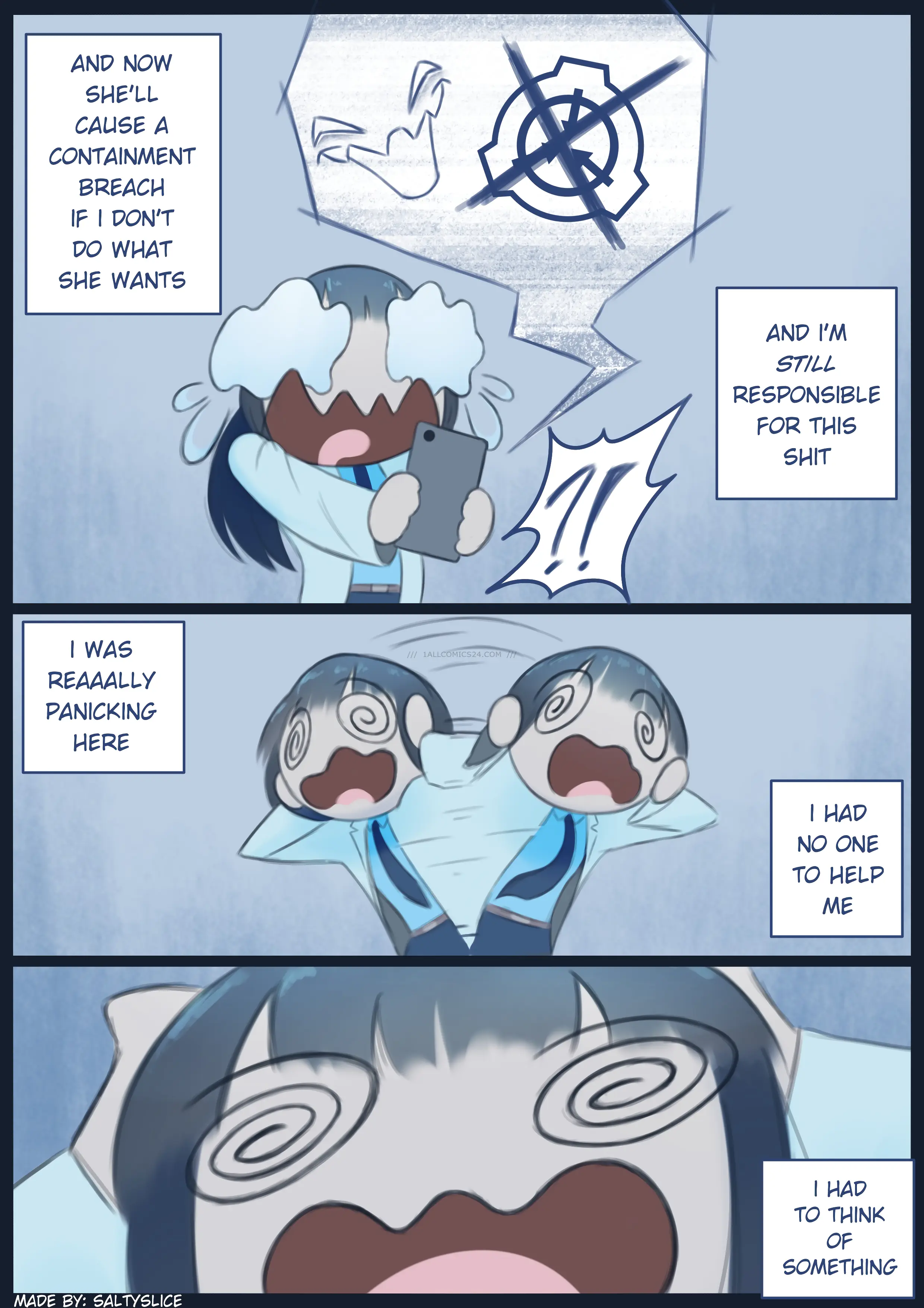 Watch porn comics An SCP Futa Comic uncensored for free