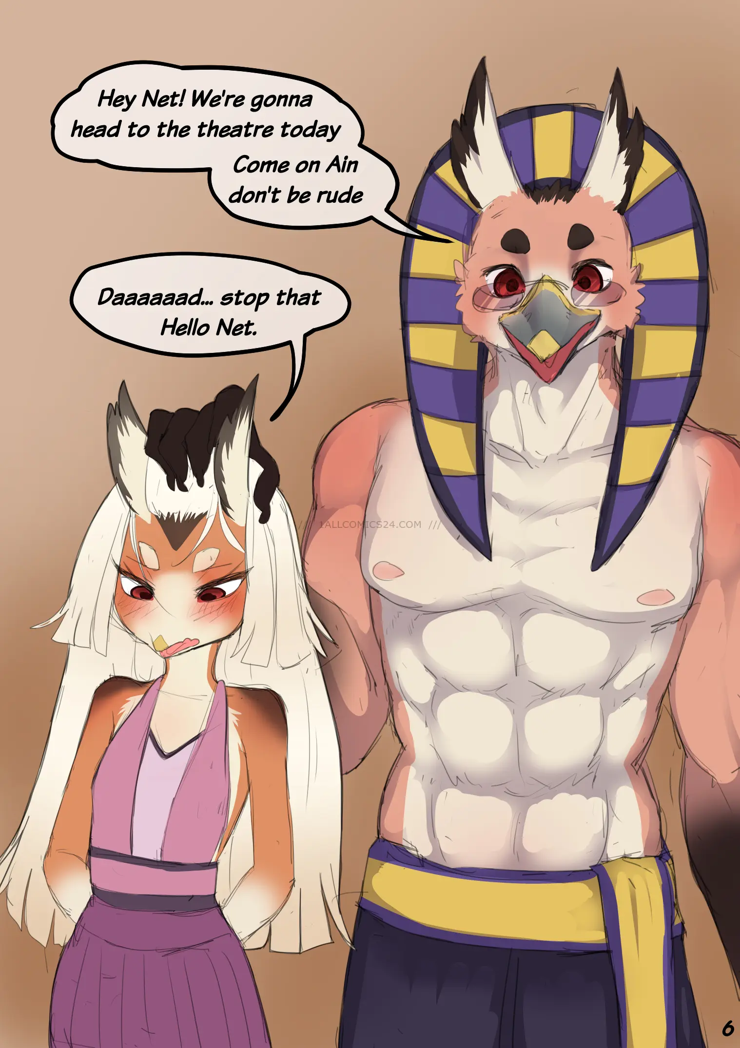 Watch porn comics Anubis dad uncensored for free