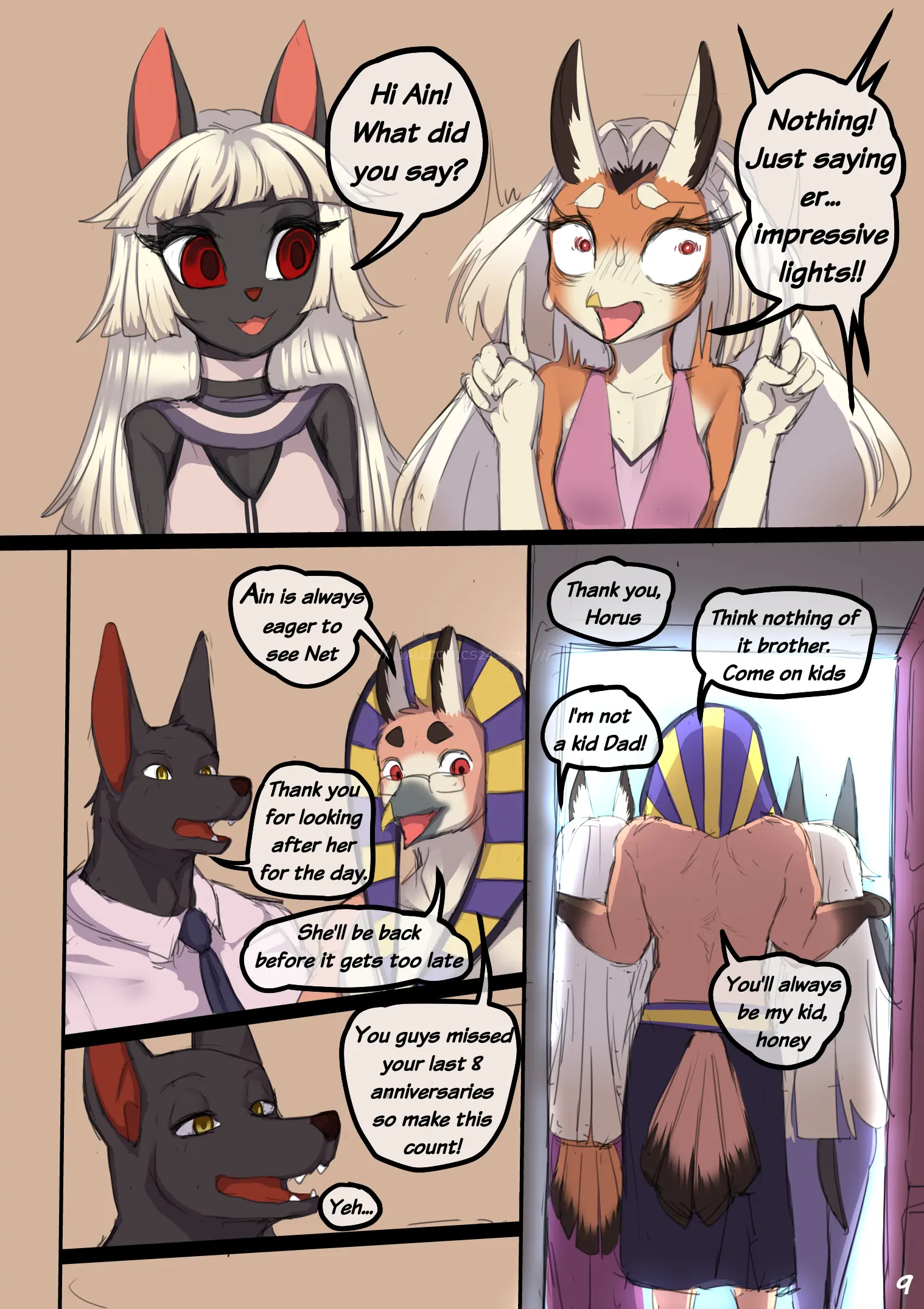 Watch porn comics Anubis dad uncensored for free