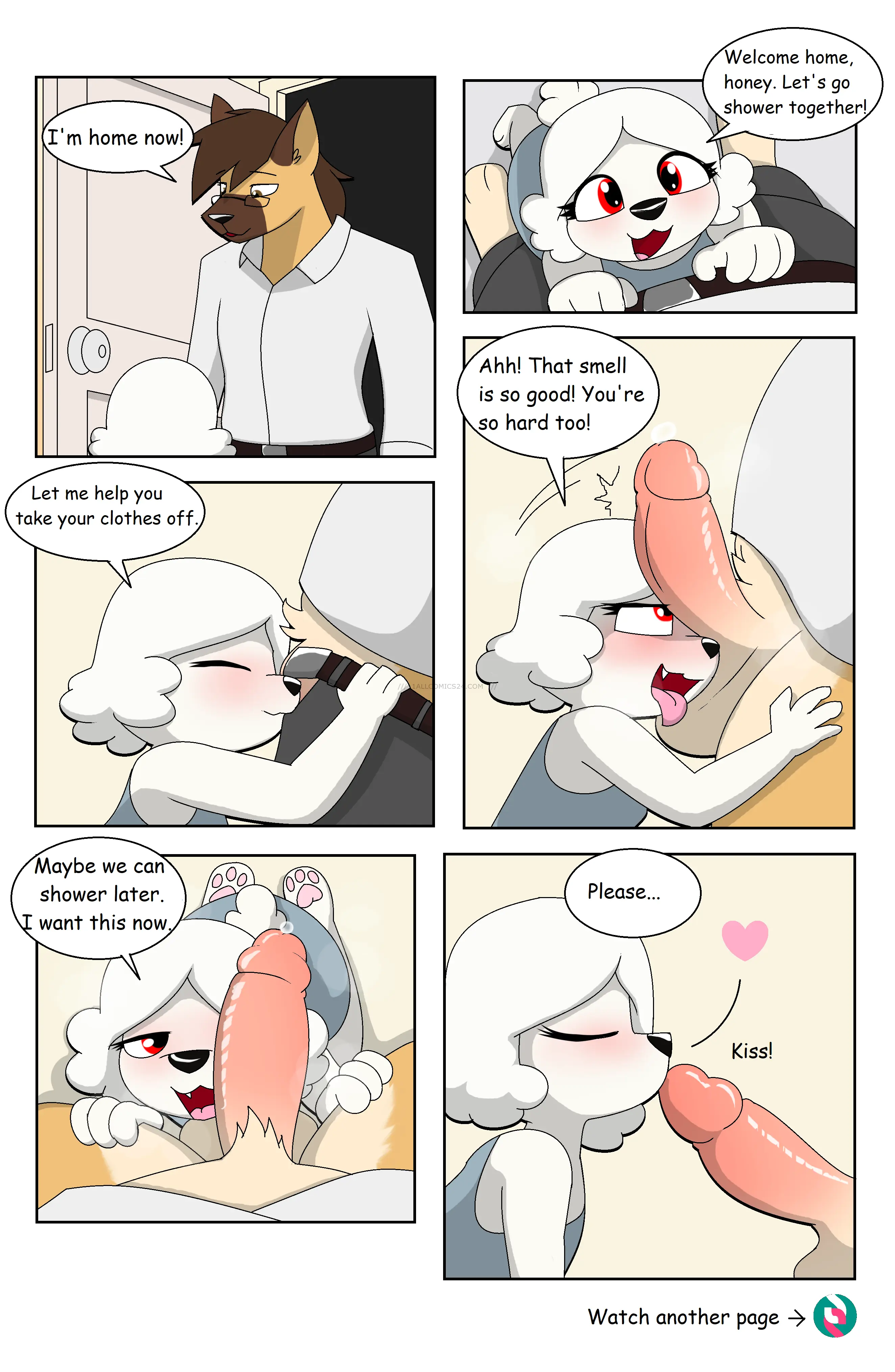 Watch porn comics Daddy Become Husband uncensored for free