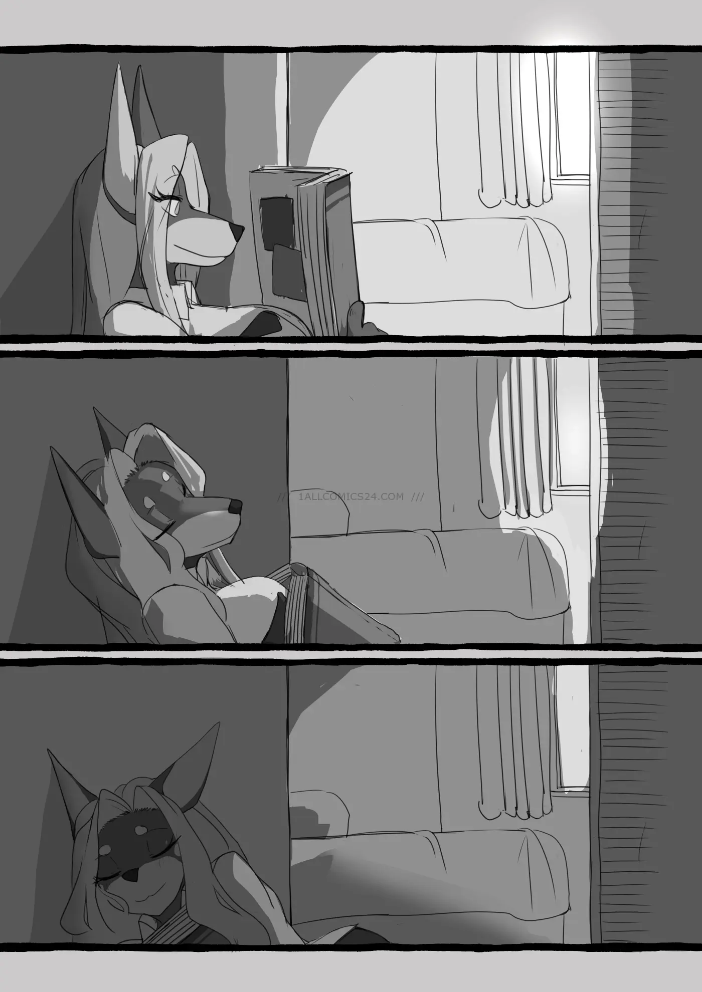 Watch porn comics Dobermom 2 uncensored for free