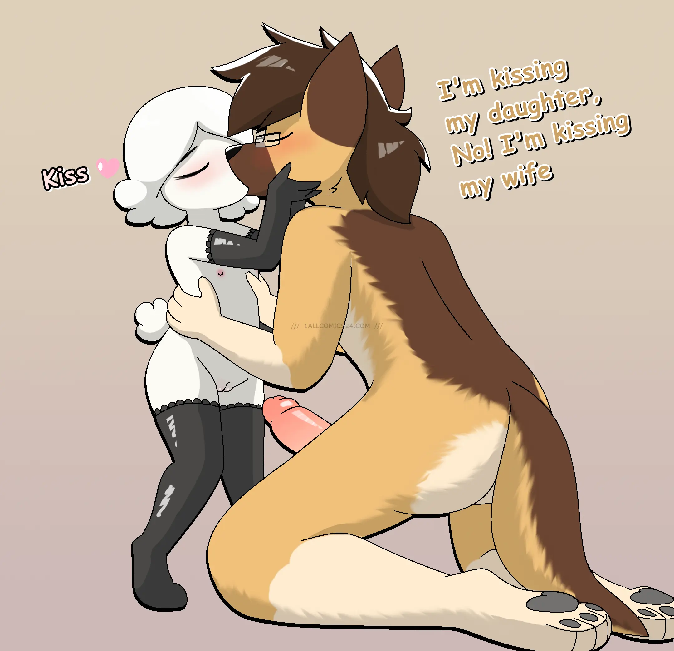 Watch porn comics Daddy Become Husband uncensored for free