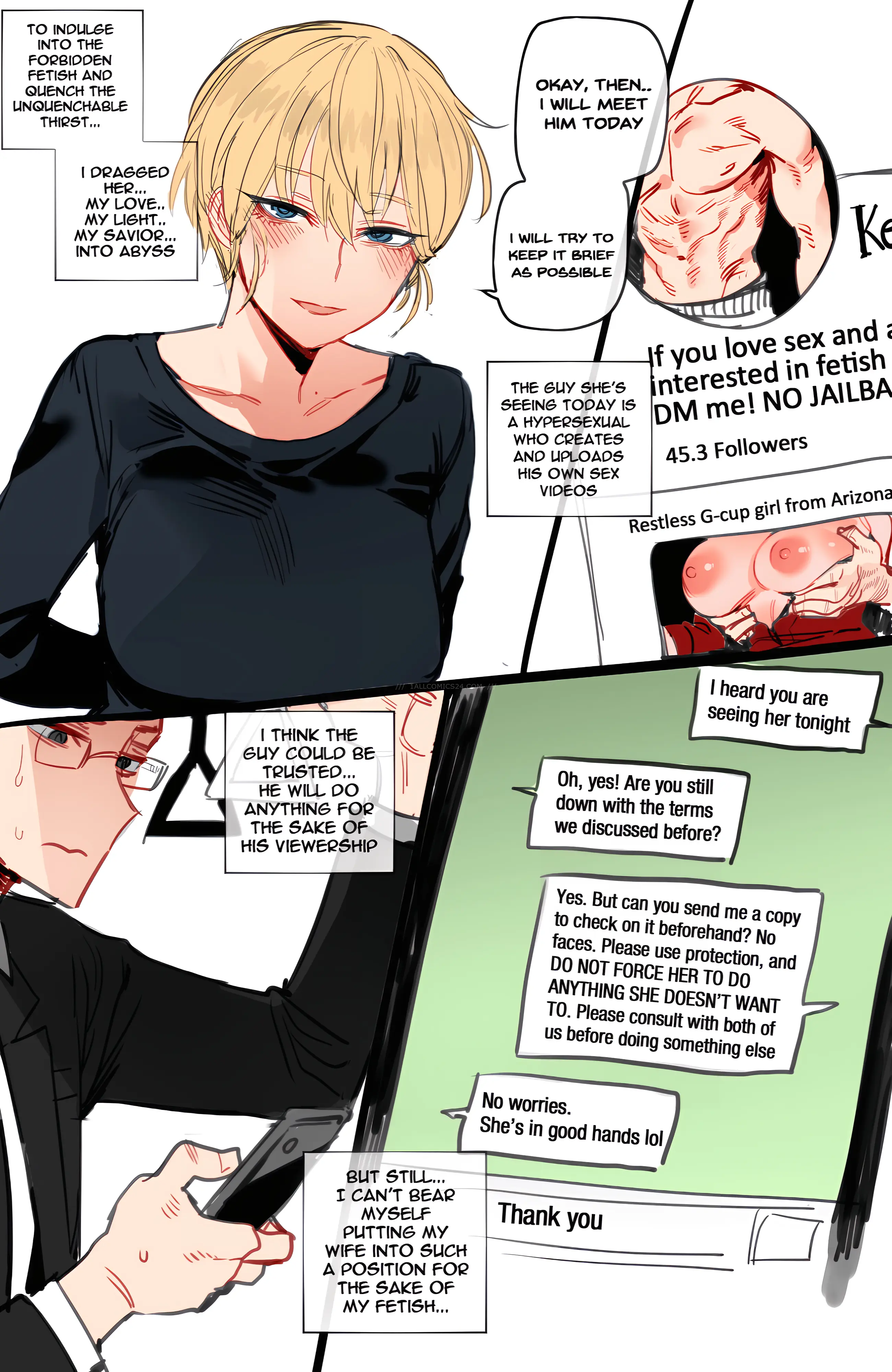 Watch porn comics 8$ Loyal Wife uncensored for free