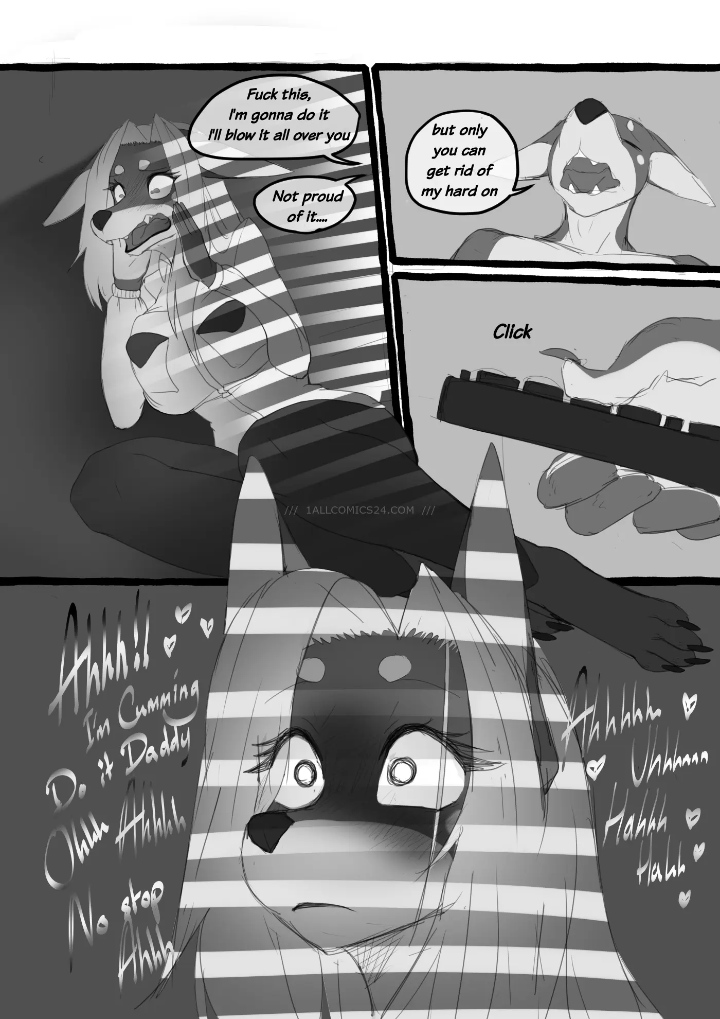 Watch porn comics Dobermom 2 uncensored for free