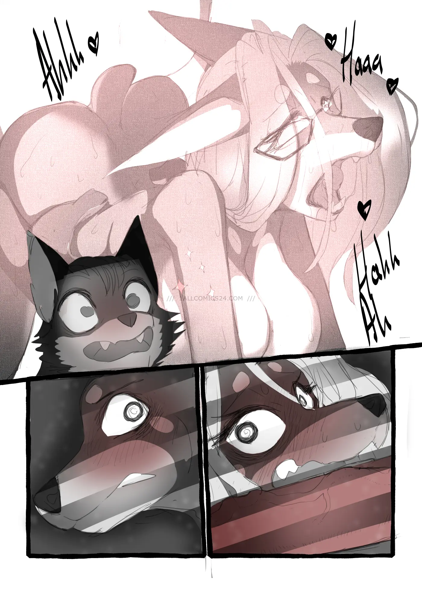 Watch porn comics Dobermom 2 uncensored for free