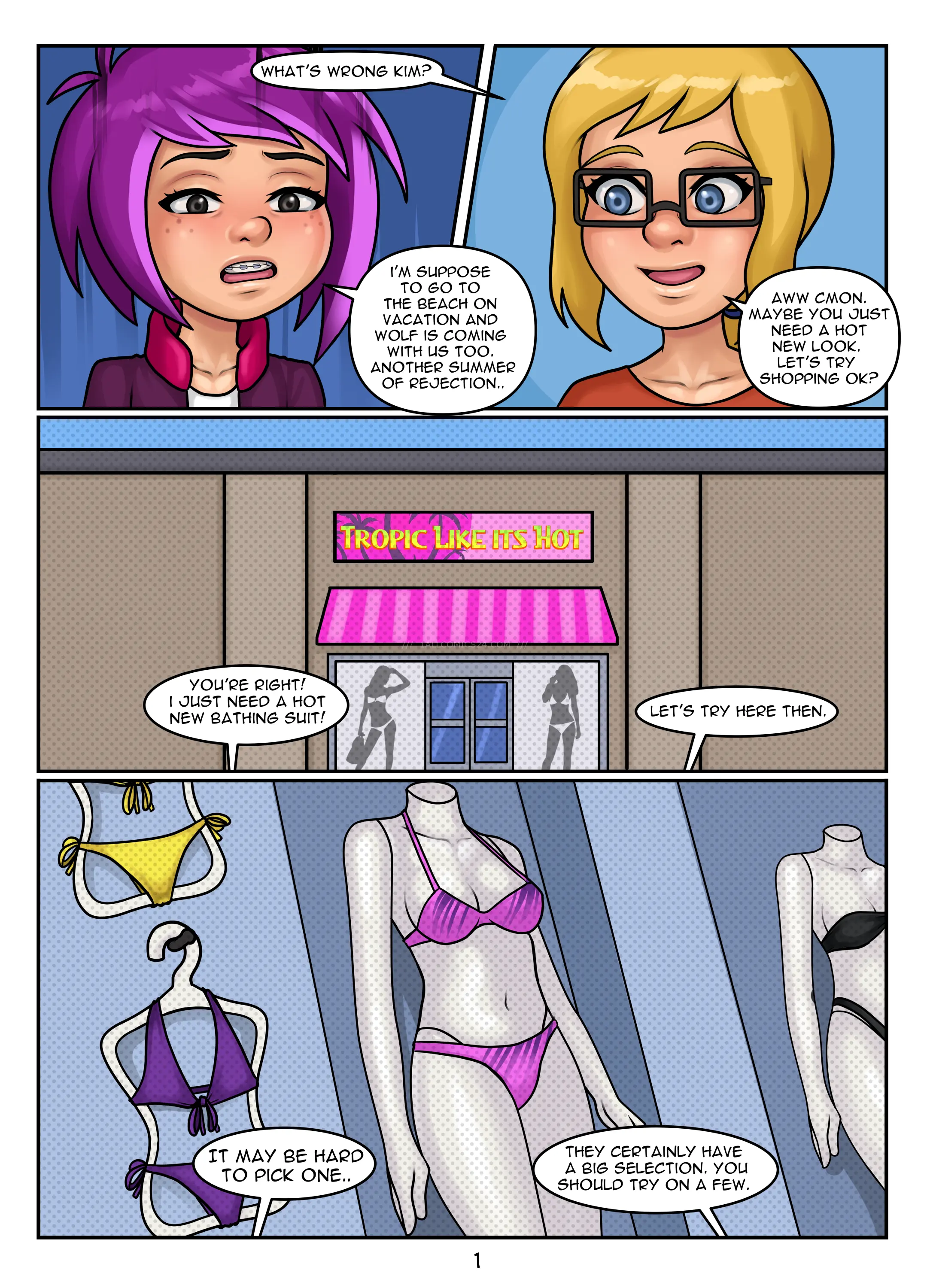 Watch porn comics Girl Just Want To Have Sun uncensored for free