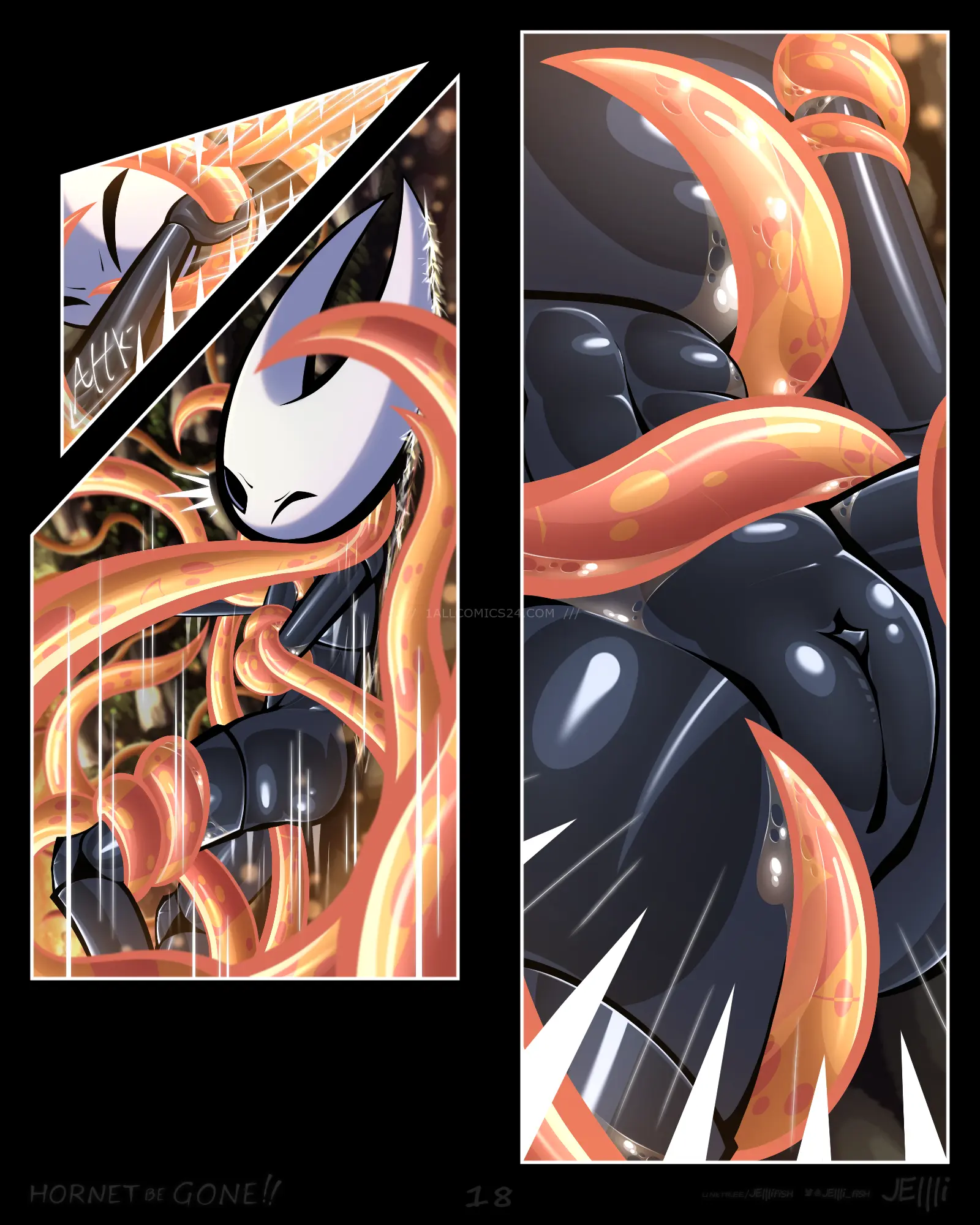 Watch porn comics Hornet Be Gone!! uncensored for free