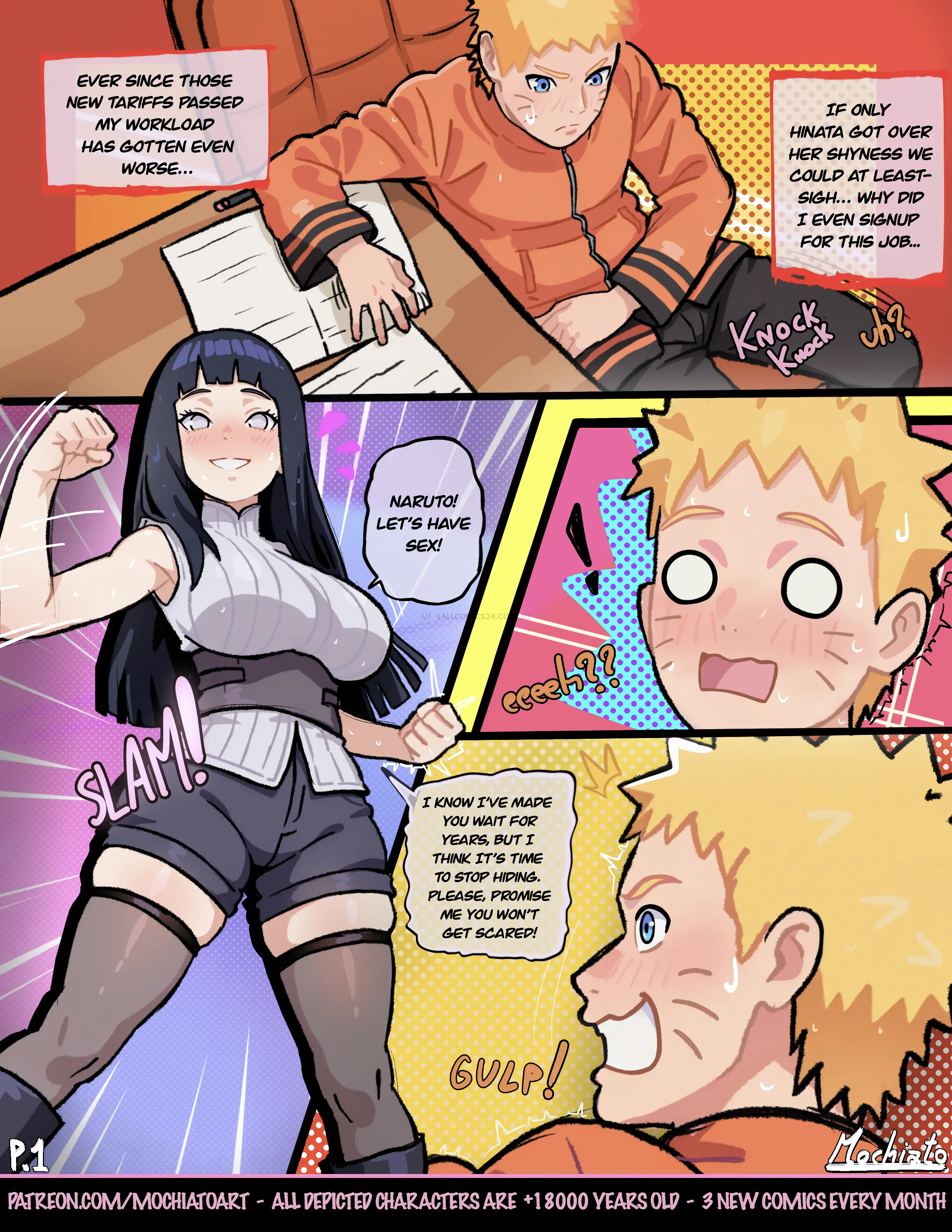 Watch porn comics My cute wife Hinata can’t be a top! uncensored for free