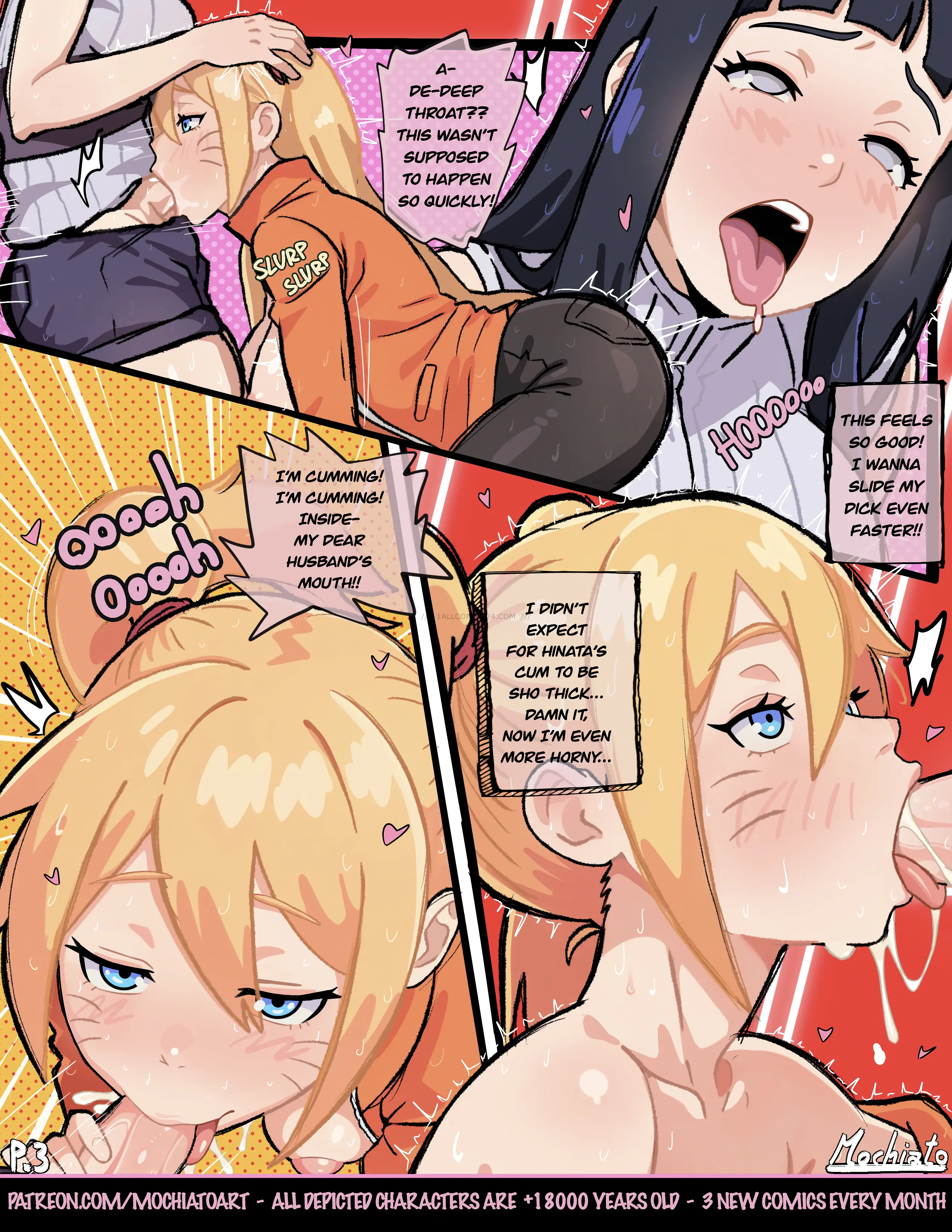 Watch porn comics My cute wife Hinata can’t be a top! uncensored for free