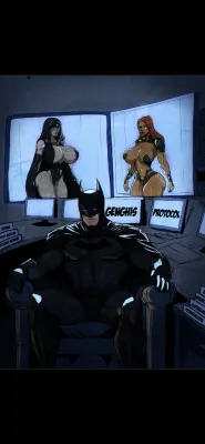 Batman impregnates the DC universe porno comics