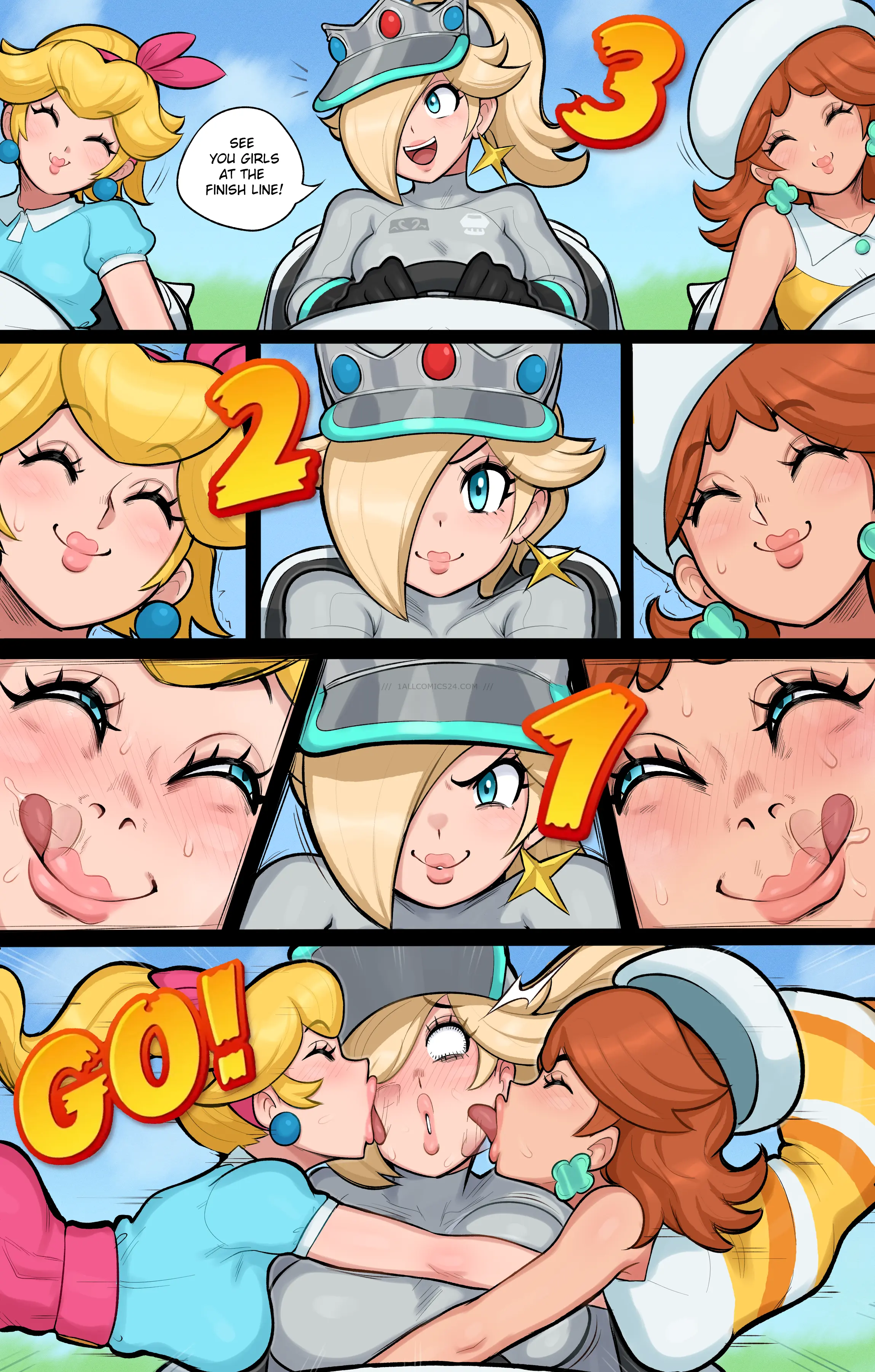 Watch porn comics Rosalina uncensored for free