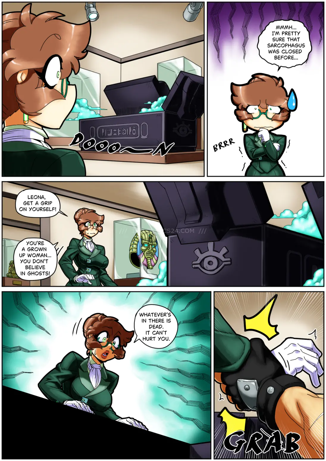 Watch porn comics The Sarcophagus of the Spouses uncensored for free