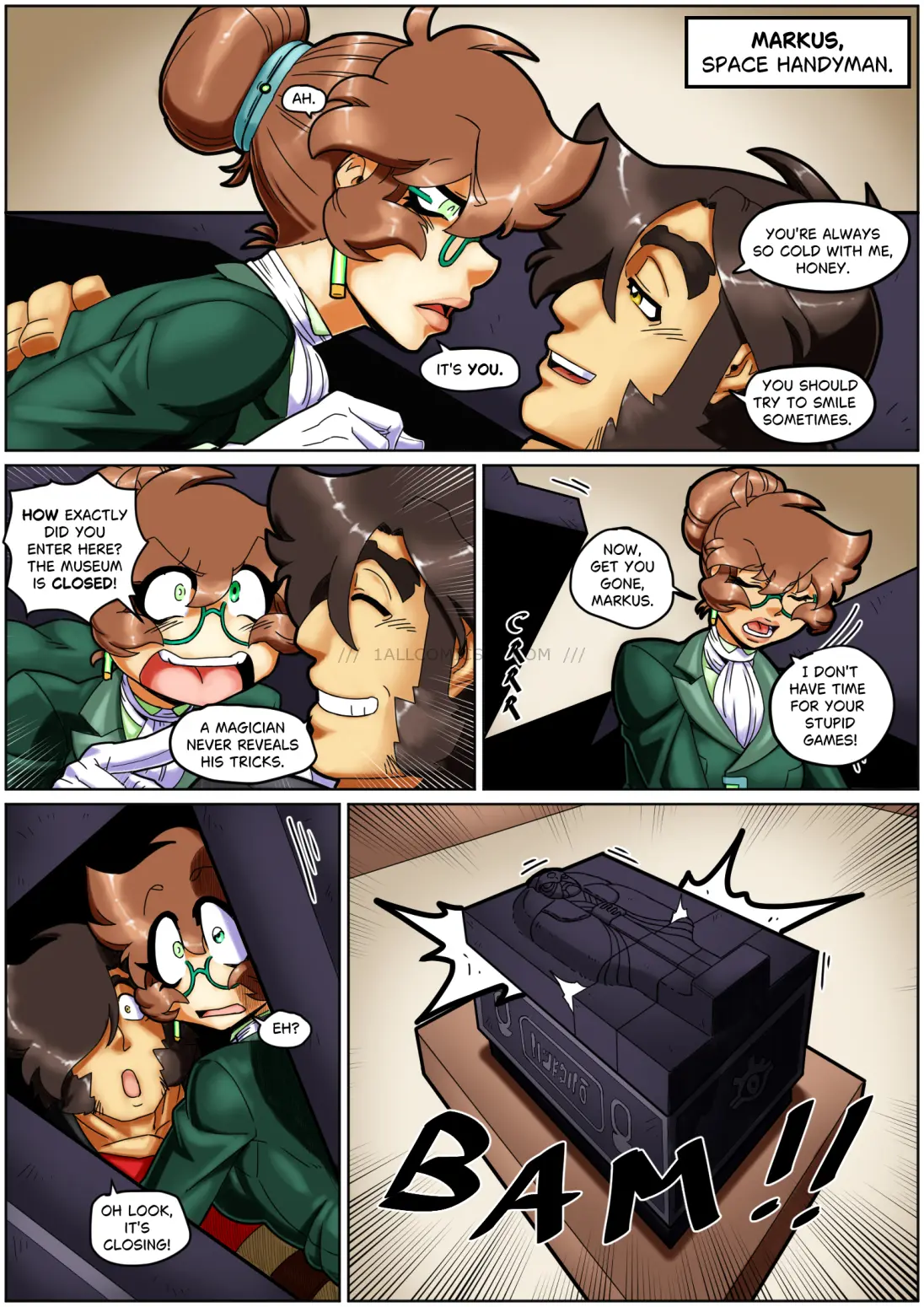 Watch porn comics The Sarcophagus of the Spouses uncensored for free